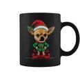 Christmas Elf Chihuahua Dogs Lovers X-Mas Dog Elf Coffee Mug