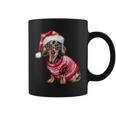 Cute Dachshund Wiener Dog Xmas Christmas Dachshund Coffee Mug
