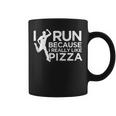 Marathon Cardio Running Pizza Lover Coffee Mug