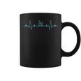 Wine Heartbeat Wine Lover Cool Coffee Mug