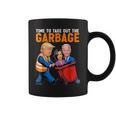 Garbage For Trump 2024 Time To Take Out Garbage Biden Coffee Mug