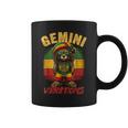Gemini Vibes Rasta Reggae Teddy Bear Island Beach Birthday Coffee Mug