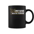I Only Give Negative Feedback Ingegnere Elettrico Regalo Tazze