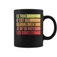 Globalement Je M'en Bats Les Couilles Humourintage Tasse