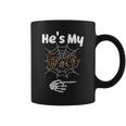He's My Boo Spider Skull Matching Halloween Pajama Couples Graphic Print Coffee Mug