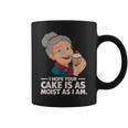 I Hope Your Cake Is As Moist As I Moist Grandma Adult Humor Coffee Mug