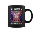 Ich Liebe Schlager Party Costume Folk Music I Love Schlager S Tassen