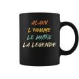 Idea-Regalo Umorismo Nome Alain Uomo Il Mito La Leggenda Tazze