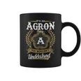 It's An Agron Thing You Wouldn't Understand Personalized Last Name Agron Family Crest Coat Of Arm Coffee Mug