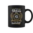 It's A Grell Thing You Wouldn't Understand Personalized Last Name Grell Family Crest Coat Of Arm Coffee Mug