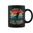 Je Peux Pas J'ai Hand Citation Handball Humour Handballeur Tasse
