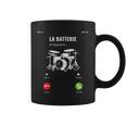 La Batterie M'appelle Idée Cadeau Drôle Musicien Batterie Tasse