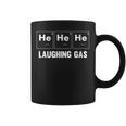 He He He Laughing Gas Chemistry Pun Coffee Mug