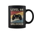 Level 44 Unlocked Video Gamer 44Th Birthday Vintage Coffee Mug