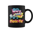 Los Años 80'S Baby 90'S Made Me Retro Nostalgia De Los 80 Taza de café