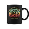 Luglio 1946 78 Anni Compleanno Uomo Donna 1946 Tazze