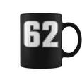 Maglia Sportiva Numero 62 Sesty Due Anno 62 Anteriore E Posteriore Tazze