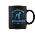 Mai Sottovalutare Una Donna Con Un Weimaraner Tazze