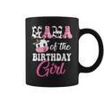 Mama Of The Birthday Girl Farm Mommy Cow 1St Birthday Girl Coffee Mug