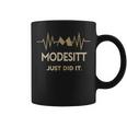Modesitt Just Did I Personalized Last Name Coffee Mug