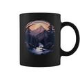 Mountain Hiking Climbing Outdoor Nature Forest Mountains Coffee Mug