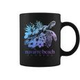 Navarre Beach Florida Sea Turtle Flowers Surfer Souvenir Coffee Mug