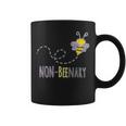 Non Binary Bee Divertente Regalo Non Binario Non Binario Tazze