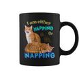 I Am O Yapping Or Napping Cat Cat Amante Uomini Donne Tazze