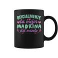 Oficialmente La Mejor Madrina Del Mundo Sin Mangas Taza de café