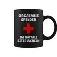 Orgasm Dispenser Im Notfall Bitte Lächeln Party Fun Tassen