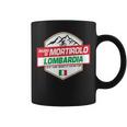 Passo Di Mortirolo Ciclista Lombardía Italia Ciclismoacaciones Taza de café