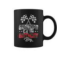 Race Car Grandpa Of The Birthday Boy Racing Family Pit Crew Coffee Mug