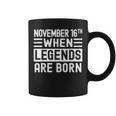 Regalo Di Compleanno Del 16 Novembre Tazze