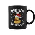 Reindeer Was Ausverkauft Duck Christmas Slogan Tassen