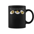 Retro Thanksgiving Dinner You Know Why I'm Here Deviled Egg Coffee Mug