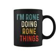 Rone Family Crest Rone Rone Clothing RoneRone T For The Rone 31 Coffee Mug