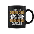 Scritte Divertente Chi Ha Bisogno Di Capelli Sarcastico Tazze