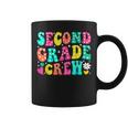 Second Grade Crew Groovy Team 2Nd Grade Squad Back To School Coffee Mug