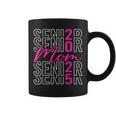 Senior Mom 2025 Class Of 2025 Back To School Graduation Pink Coffee Mug