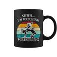 Shhh Sto Guardando Wrestling Divertente Wrestling Amante Tazze