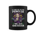 Si Tengo Que Ser Una Princesa Que Sea Guerrera 8 Marzo Día D Taza de café