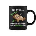 Sloth Sleep Ich Atme Produktiver Sloth Tassen