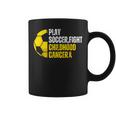 Soccer Player Ball Lovers Support Childhood Cancer Awareness Coffee Mug Soccer Player Ball Lovers Support Childhood Cancer Awareness Coffee Mug