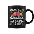 Soon To Be Grandma Promoted To Grandma Again Est 2025 Coffee Mug