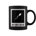 Sperm My First Selfie Bild Foto Lustiges Tassen