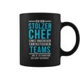 Stolzer Chef Eines Fantastische Teams Saying Tassen