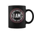 I Am Strong Fearless Happy I Inspirational Saying Graphic Print Coffee Mug