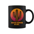 Suculentas Jardin Jardinero Flora Desierto Cactus Taza de café