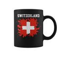 Switzerland Splash Flag Swiss Jersey Sports Tassen