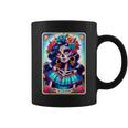 Tarot Card Dia De Los Muertos Woman Catrina Day Of The Dead Coffee Mug